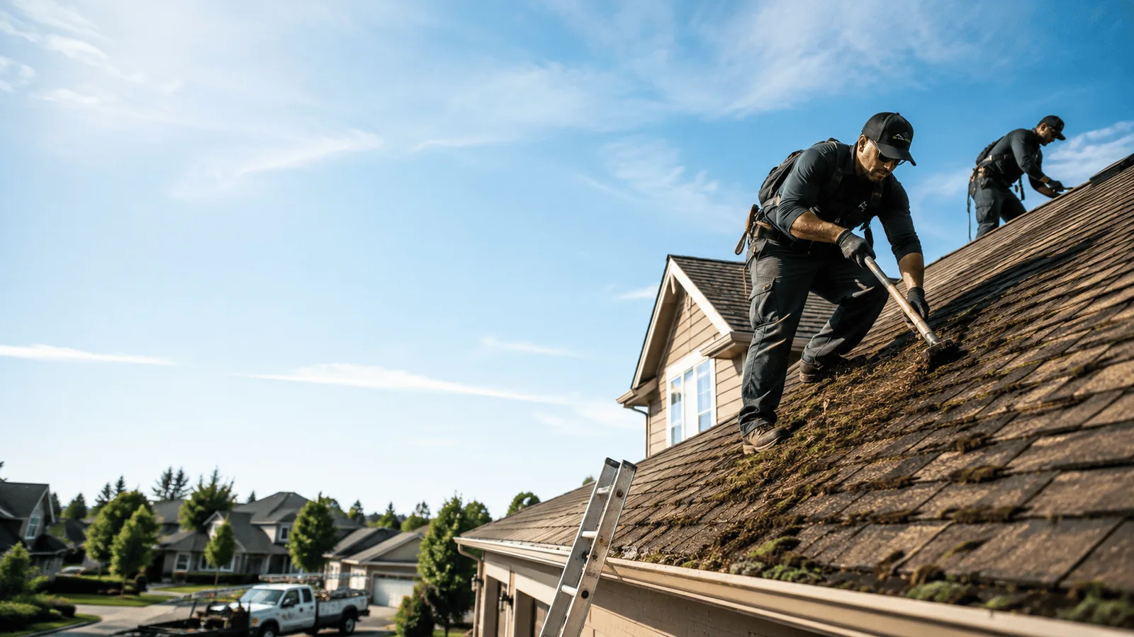 Roof Moss Removal in Dresher, PA near me